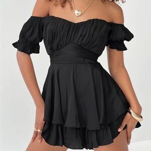 Princess Polly Poppin Off Shoulder romper